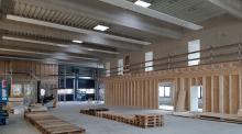Einbau Bürotrakt in Logistikzentrum