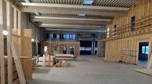 Einbau Bürotrakt in Logistikzentrum